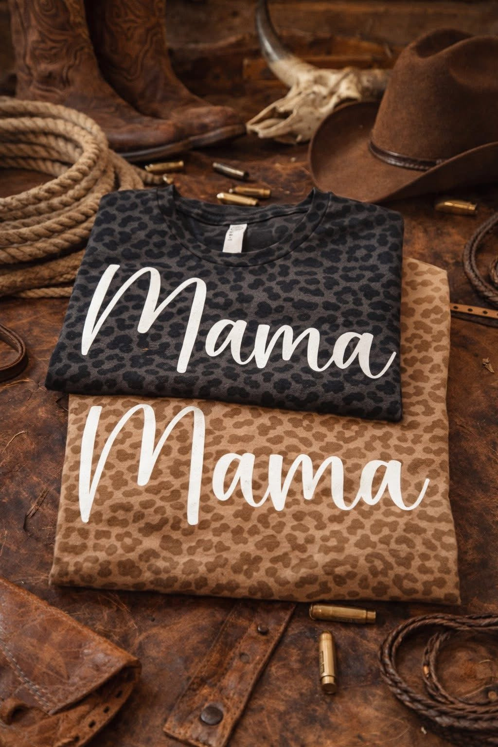 Title Leopard Tees