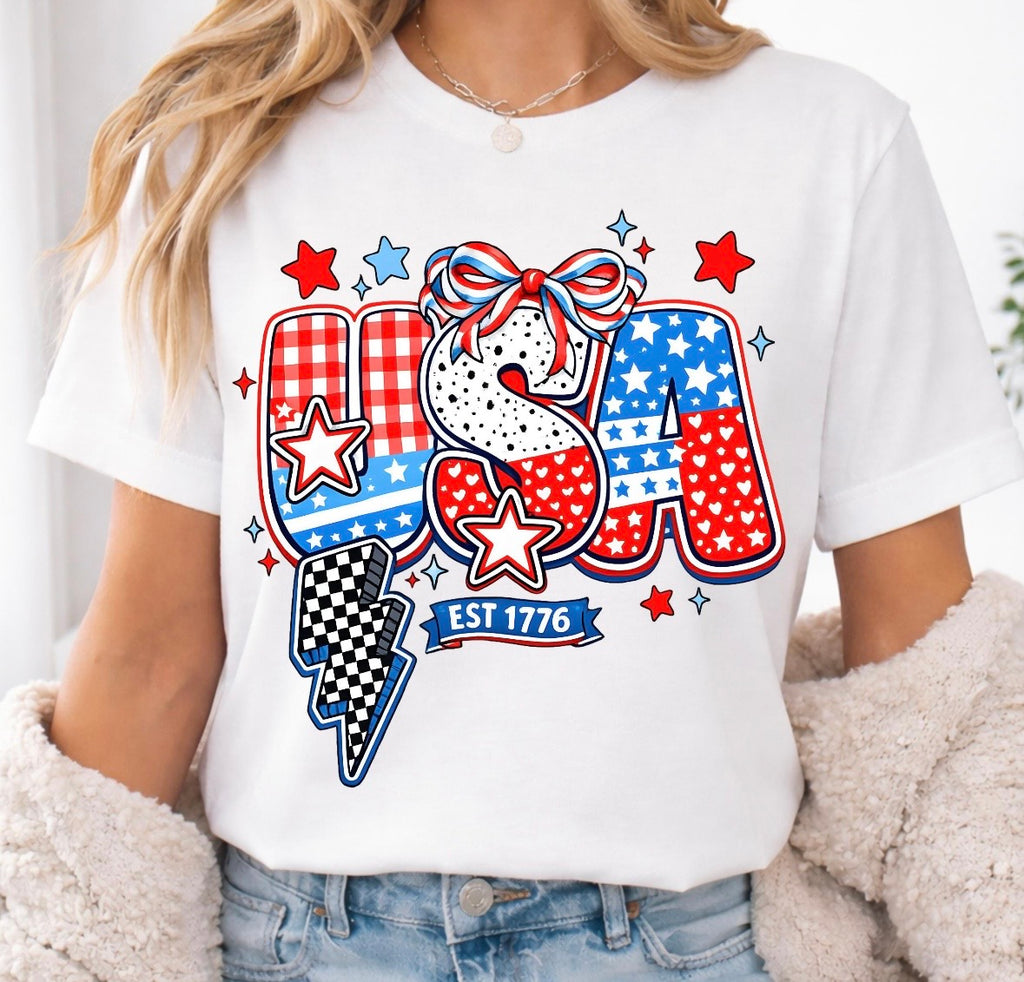 USA Retro Est 1776