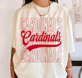Cardinals Block Style Tee