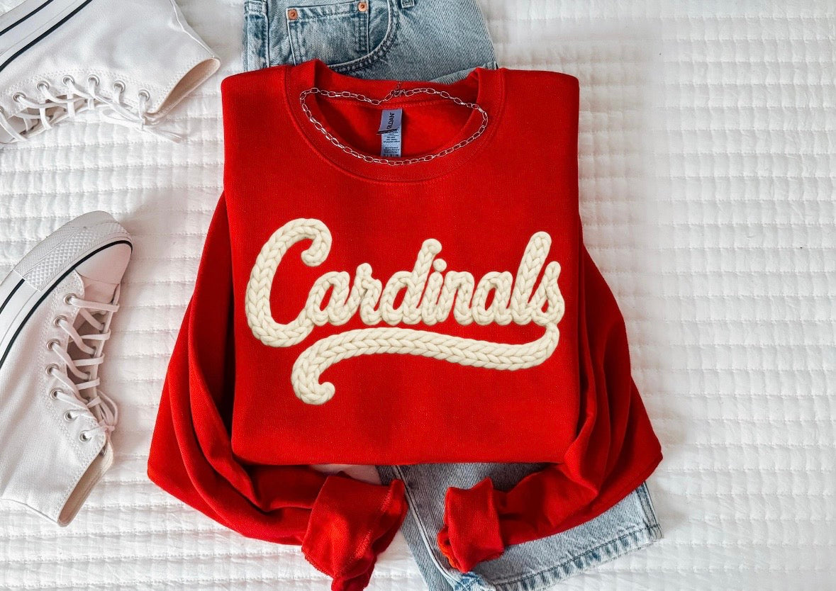 Faux White Cardinals