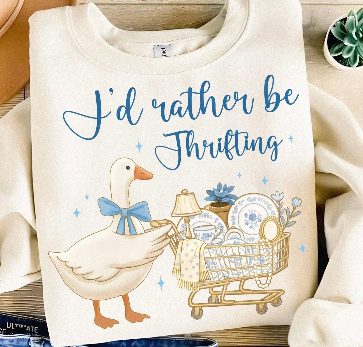 I’d Rather Be Thrifting Tee