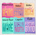 Inspirational Tone on Tone Tee