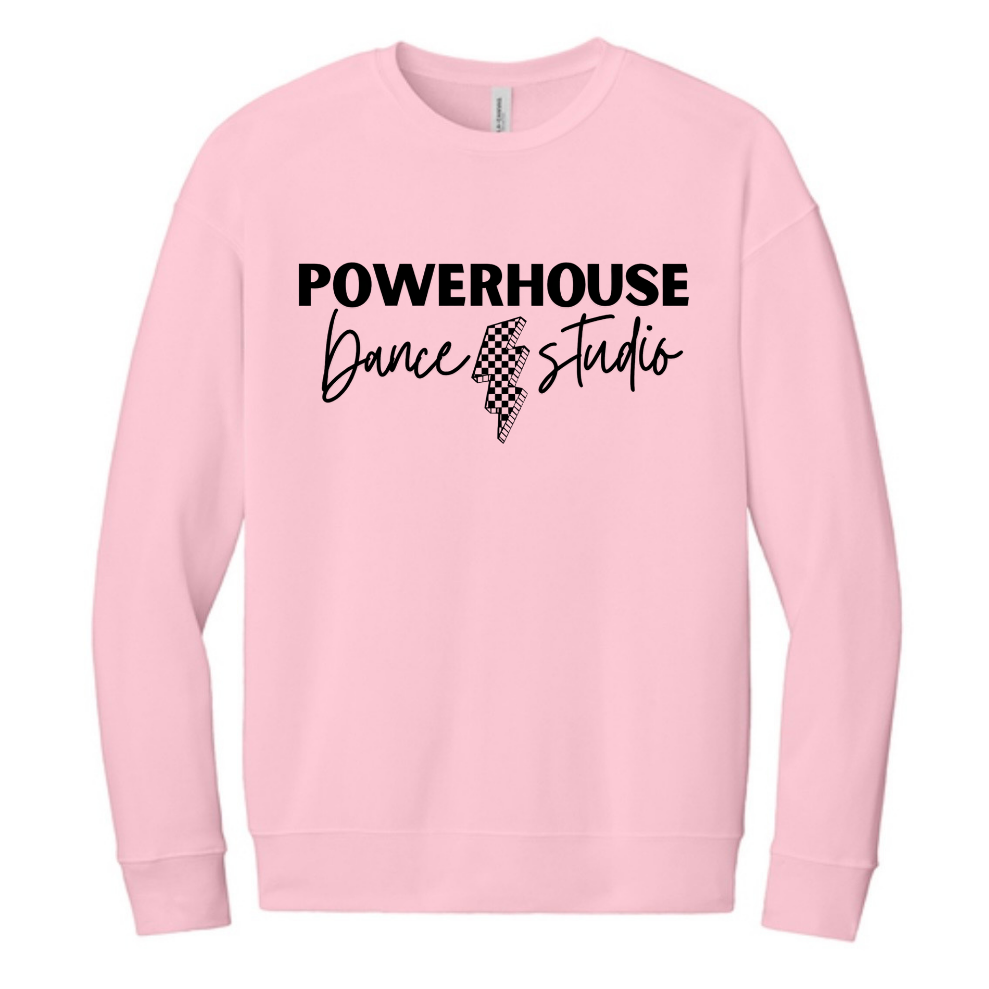 PHD Bella Canvas Crewneck Black Font