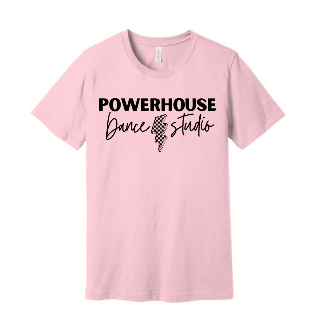 PHD Bella Canvas Tee Black Font