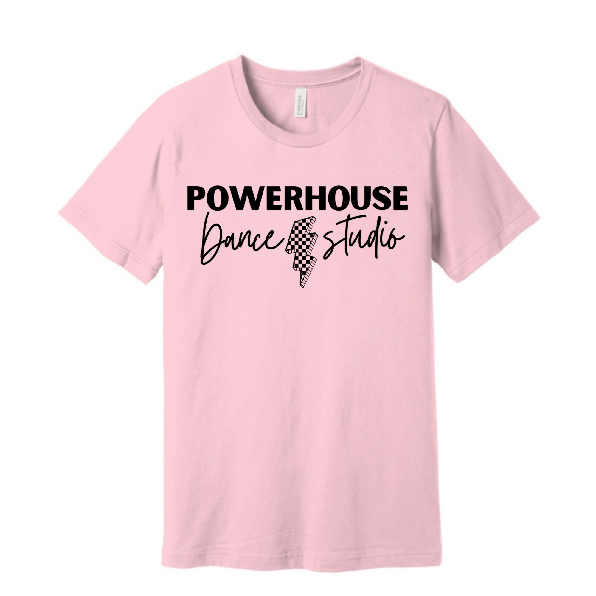 PHD Bella Canvas Tee Black Font